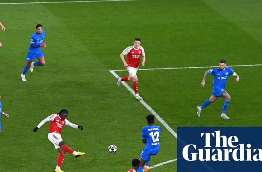  Eze and Rice pick off Bayer Leverkusen as Arsenal cruise into quarter-finals | Champions League
