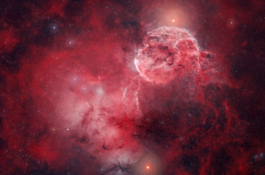  A jellyfish or a brain? Tell us what you see in this gorgeous deep-space nebula photo