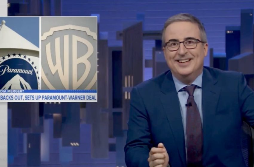  John Oliver Sounds Off on His Trumpy New Bosses