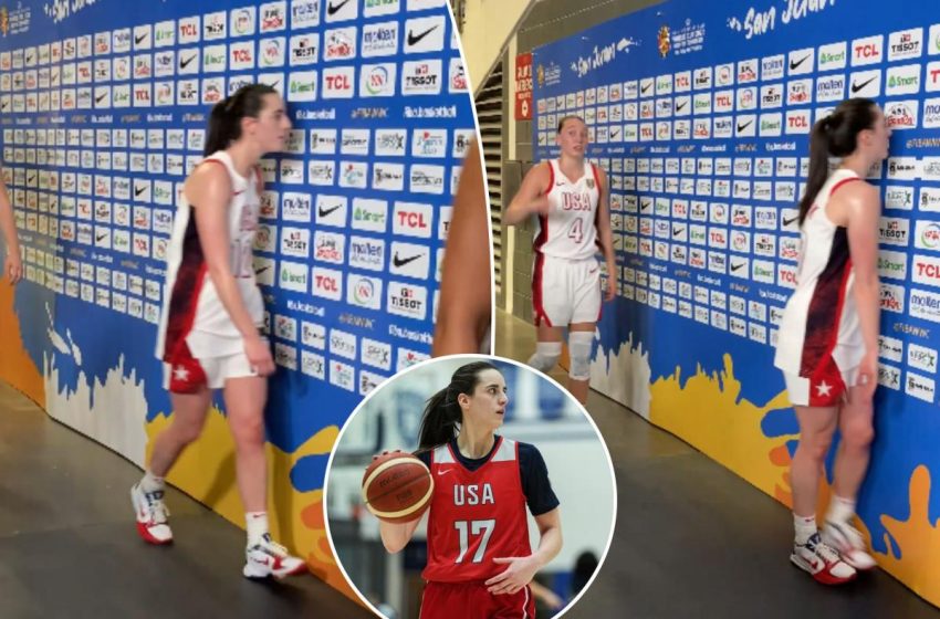  Fans confused by Caitlin Clark’s odd move after USA basketball win