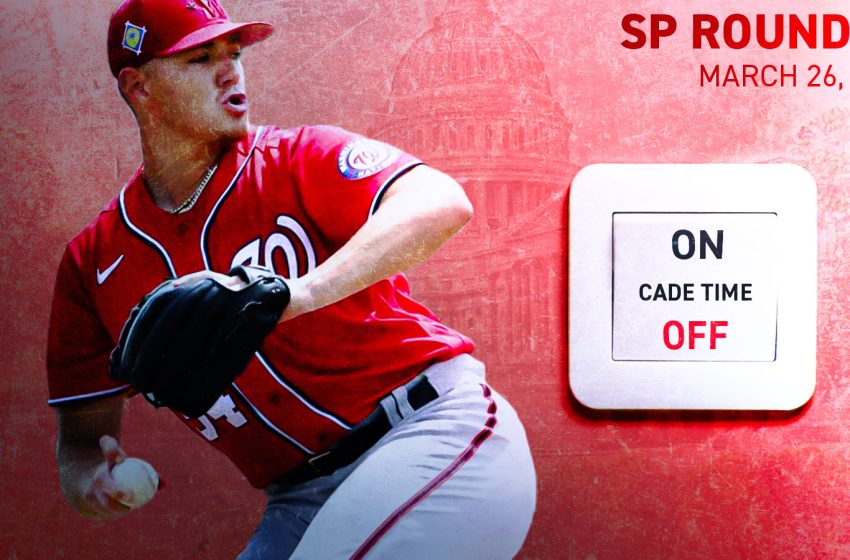  Fantasy Baseball SP Roundup 3/26: Cade Time Off