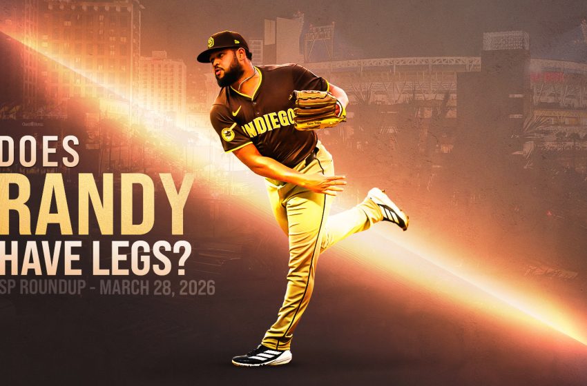  Fantasy Baseball SP Roundup 3/28: Does Randy Have Legs?