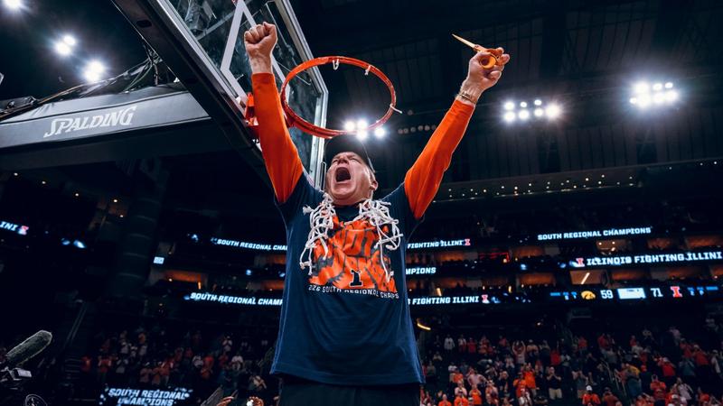  Final Four! Illinois Beats Iowa 71-59 For a Trip to Indianapolis