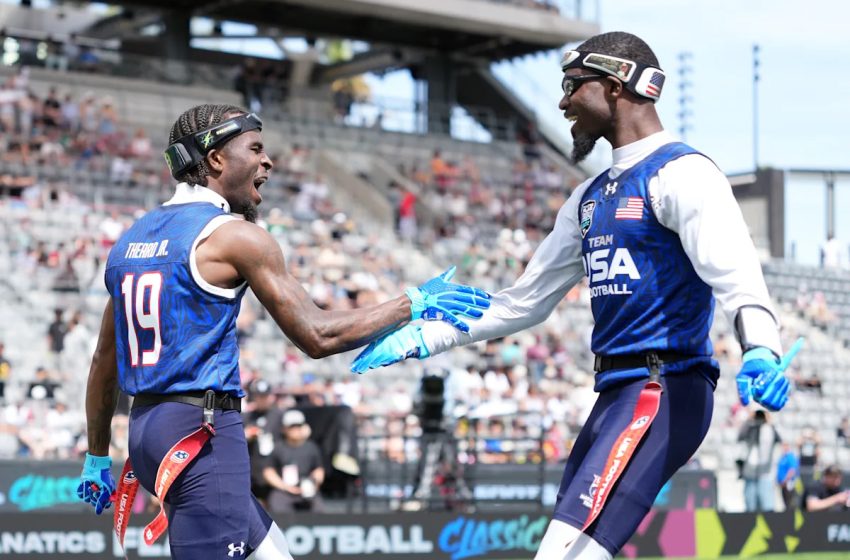  Flag football matchup between Team USA and NFL players didn’t go as expected