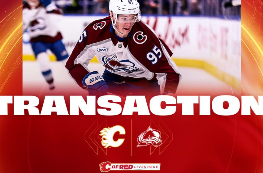  Flames Acquire Victor Olofsson, Max Curran, Picks From Colorado