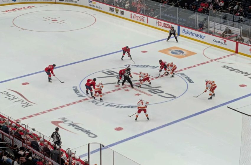  Flooding the Flames with a lot of firepower: Capitals beat Flames 7-3