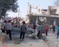 Footage from Minab, Iran, shows the aftermath of a US-Israeli strike on a girls' school – video