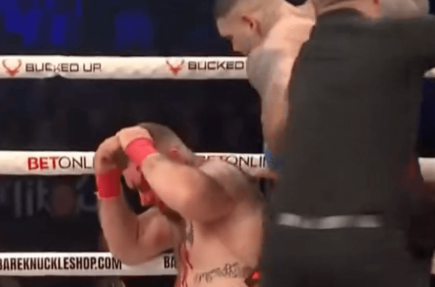  Former WWE tag champ Gzim Selmani survives knockdown, destroys Daniel Curtin with bloody knockout in BKFC debut