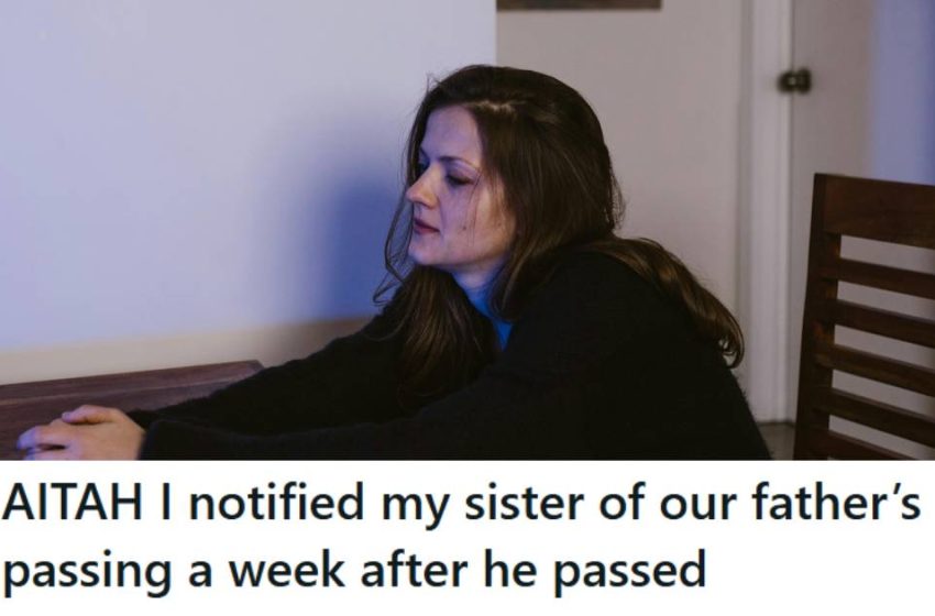  Daughter Cared For Her Father Through Parkinson’s Disease And Dementia While Her Sister Refused To Visit, But When She Waited A Week To Notify Her Sister Of His Passing, She Was Screamed At » TwistedSifter