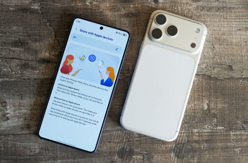  How to share files from Galaxy phones to iPhones and MacBooks