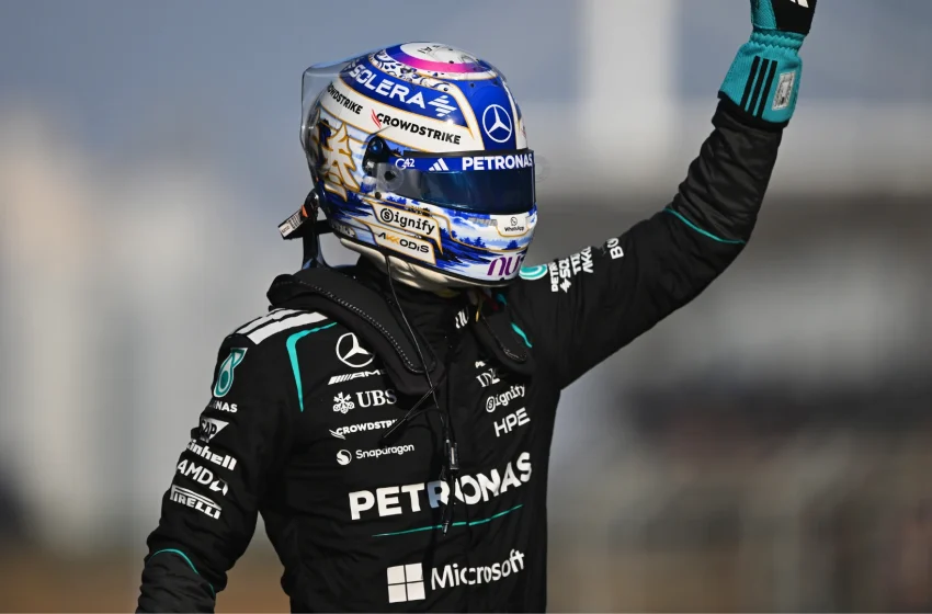  George Russell clinches pole position in China Sprint Qualifying ahead of Kimi Antonelli