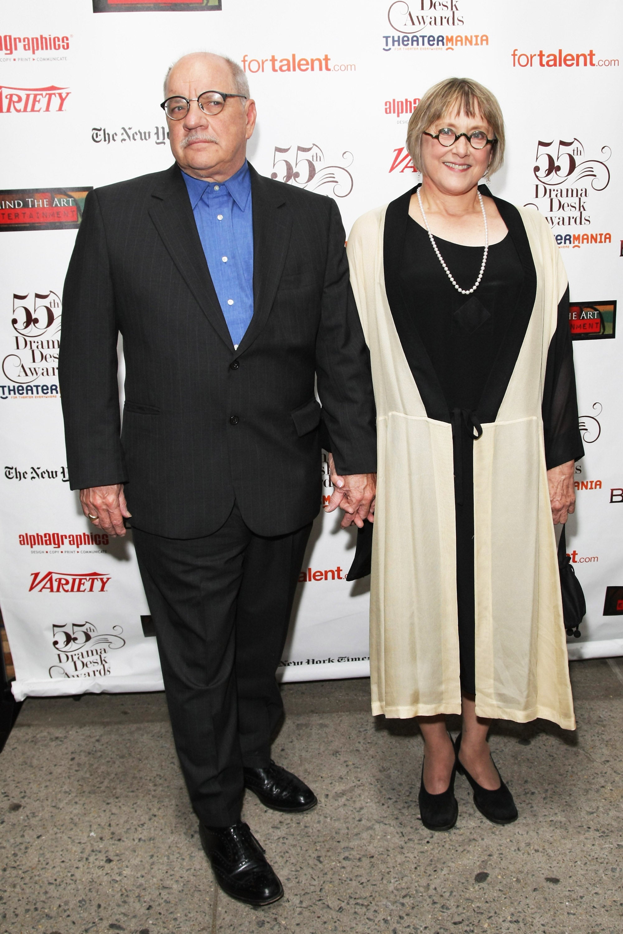 Paul Schrader and Mary Beth Hurt at New York's Lincoln Center in 2010
