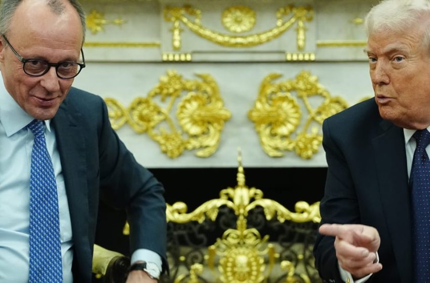  Germany’s Merz sits powerless as Trump attacks European allies in Oval Office – POLITICO