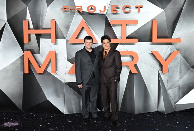  Project Hail Mary Directors Phil Lord and Christopher Miller INTERVIEW