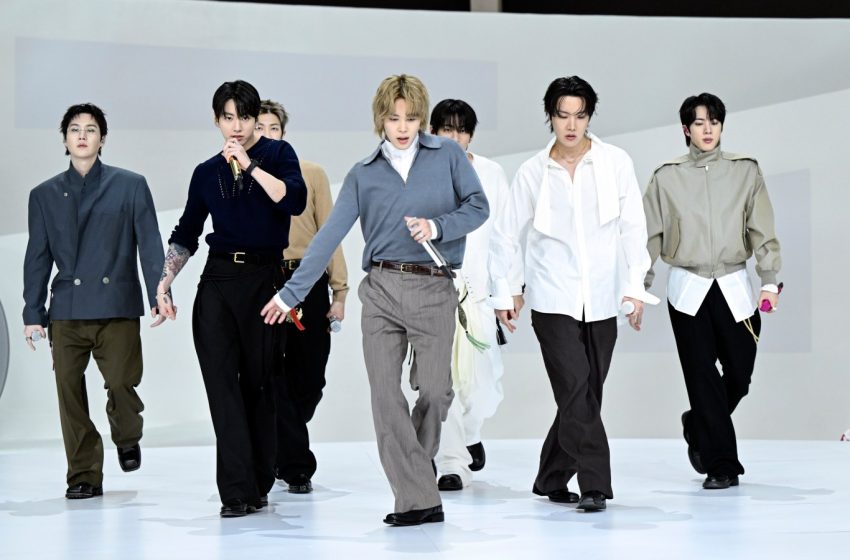  Watch BTS Perform ‘Swim’ in the Guggenheim Museum on ‘Fallon’