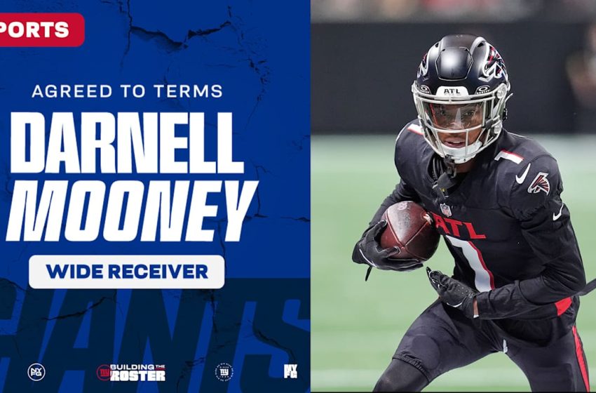  Giants agree to terms with WR Darnell Mooney, pending a physical
