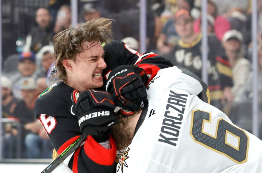  Golden Knights deal Blackhawks first lopsided loss since Olympic break