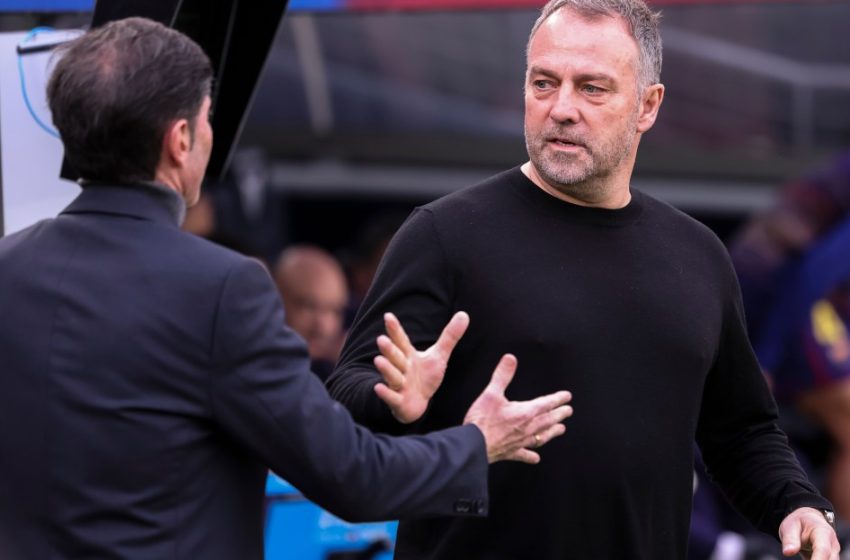  Hansi Flick explains spat with Marcelino after Barcelona beat Villarreal