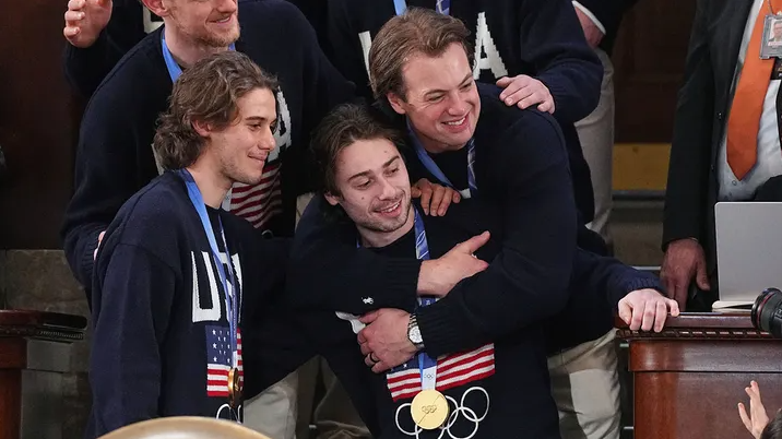  ‘Heated Rivalry’ Star Still Can’t Get Over U.S. Hockey Team Humoring Trump