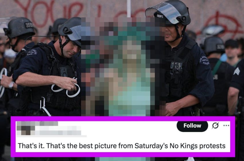  A Protester Dressed As This American Symbol Got Arrested, And Everyone's Saying The Same Thing – buzzfeed.com