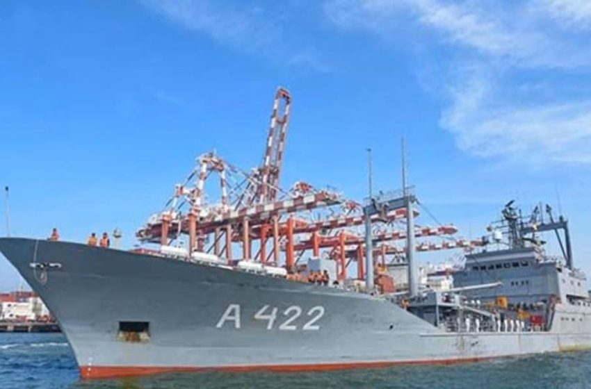  Sri Lanka Takes Charge of Iranian Naval Auxiliary Ship IRINS Bushehr