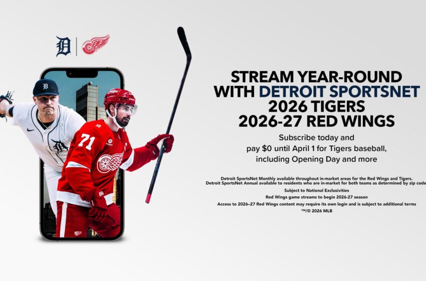  Ilitch Sports + Entertainment announces launch of Detroit SportsNet