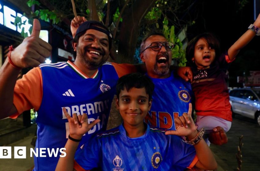  India T20 World Cup victory: Fans celebrate across the country – BBC