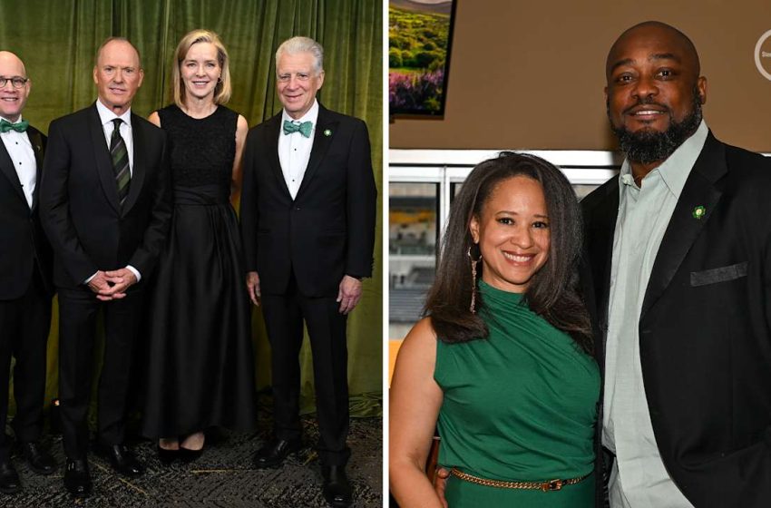  Irish eyes were shining brightly