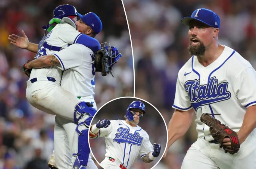  Italy advances to WBC semifinal with win over Puerto Rico