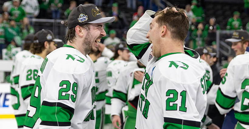  Jackson Gets North Dakota Back to Frozen Four : College Hockey News