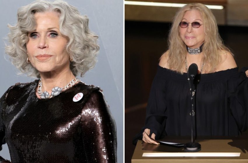  Jane Fonda Asks Why Barbra Streisand Did Robert Redford Oscars Tribute