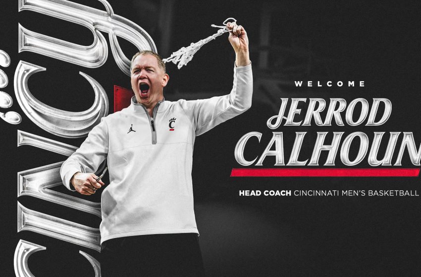  Jerrod Calhoun Named Cincinnati Men’s Basketball Head Coach – University of Cincinnati Athletics