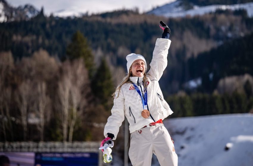  Jessie Diggins, U.S. cross-country star, arrives at the epic end of her career