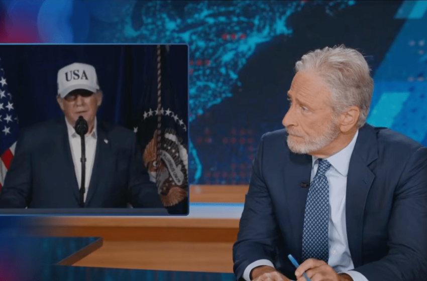  Jon Stewart Reacts to Trump’s Iran War