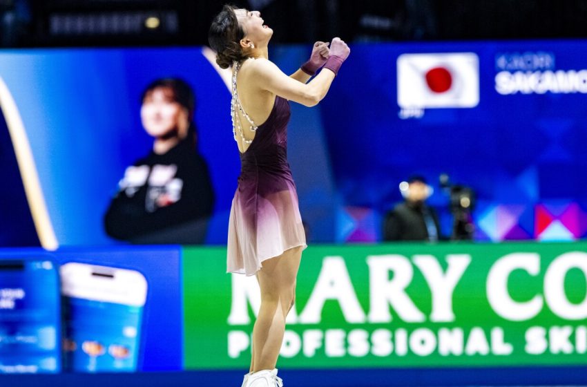  Kaori Sakamoto saves best for last in World Championships farewell