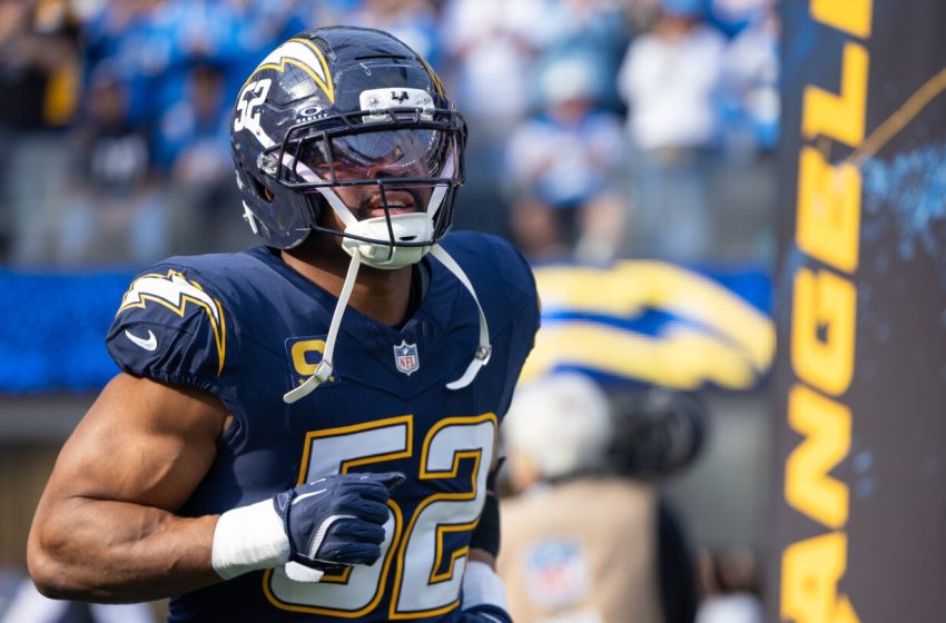  Khalil Mack stays with Chargers on a one-year deal