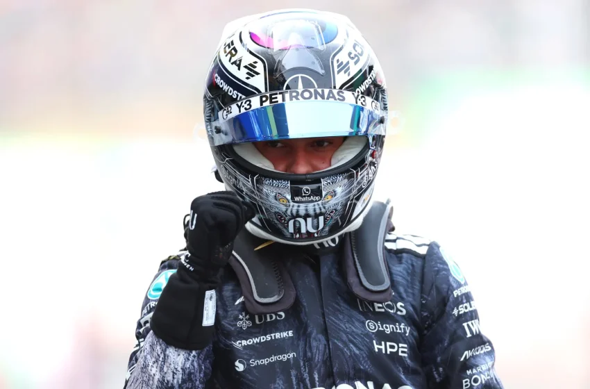  Kimi Antonelli clinches pole position ahead of George Russell and Oscar Piastri