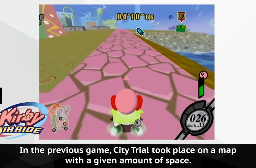  Kirby Air Riders almost brought back the old City Trial map, Sakurai explains why it didn’t happen
