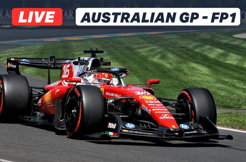  LIVE F1: Reaction as Ferrari lead disrupted FP1 in Melbourne