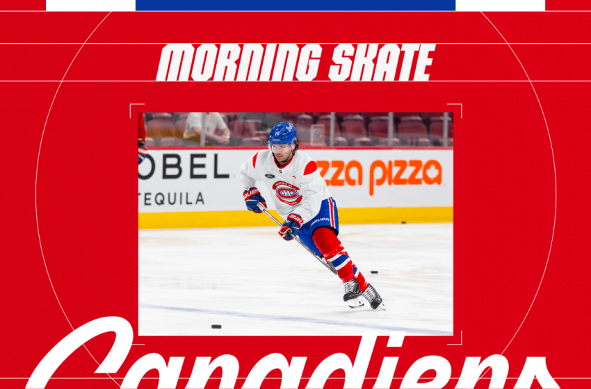  Lines and defense pairings at morning skate – Mar. 17