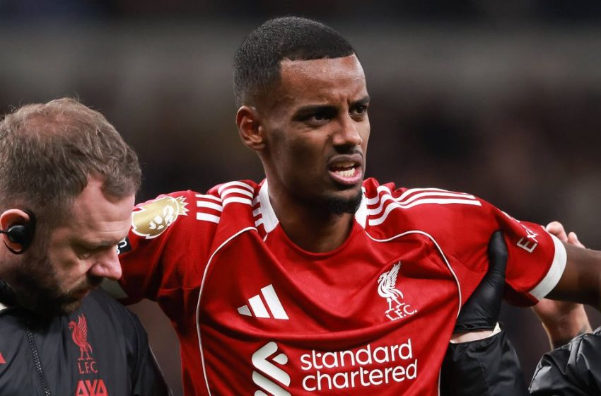  Liverpool injury news including Alexander Isak and Florian Wirtz updates