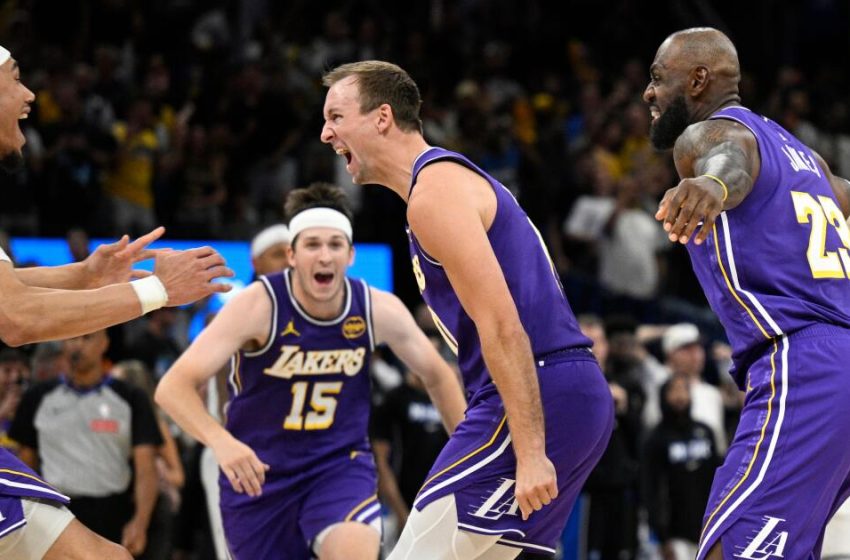  Luke Kennard sinks last-second three as Lakers win ninth straight