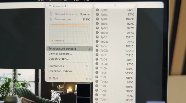 M5 Max vs M4 Max thermal testing