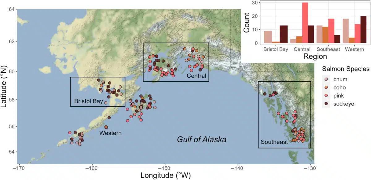 Map Of Sample Collection And Canning Sites
