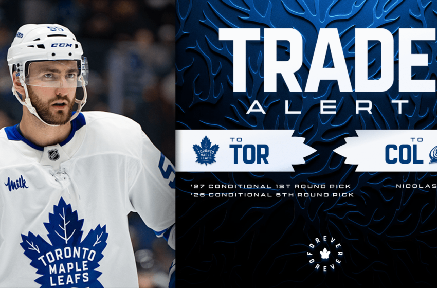  Maple Leafs Complete Trade With Colorado