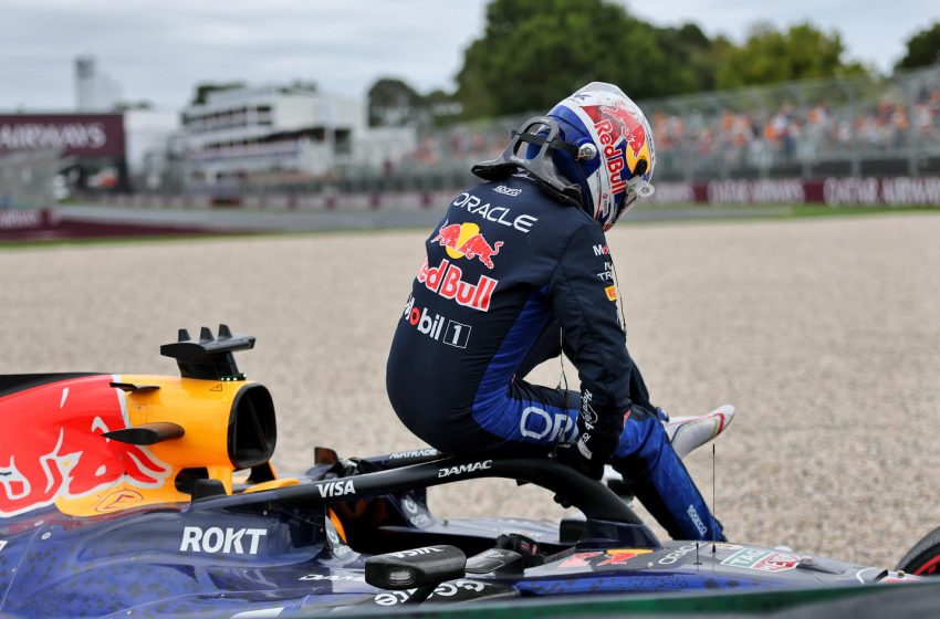  Max Verstappen Australian GP qualifying crash cause revealed