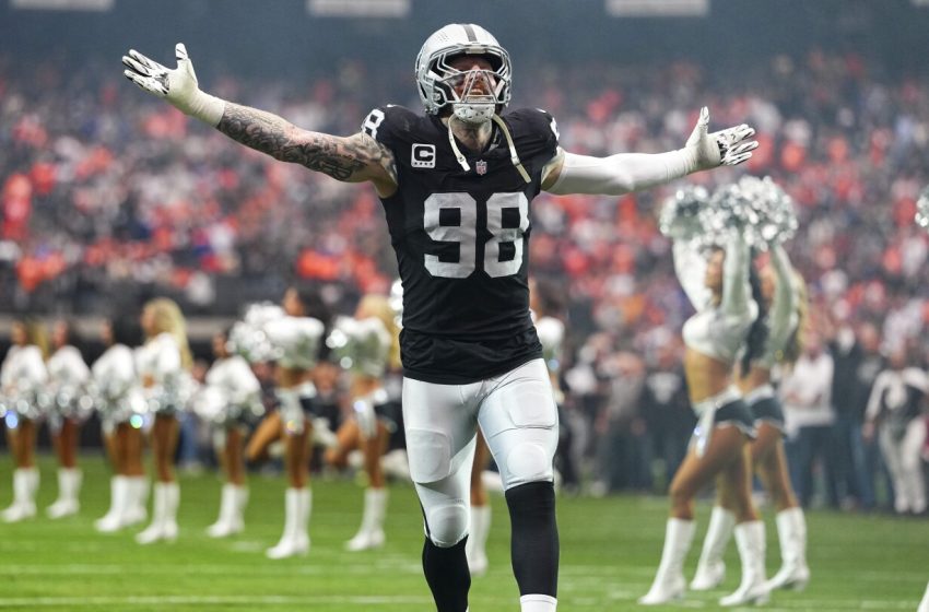  Maxx Crosby: “I’m a Raider. I’m back.”