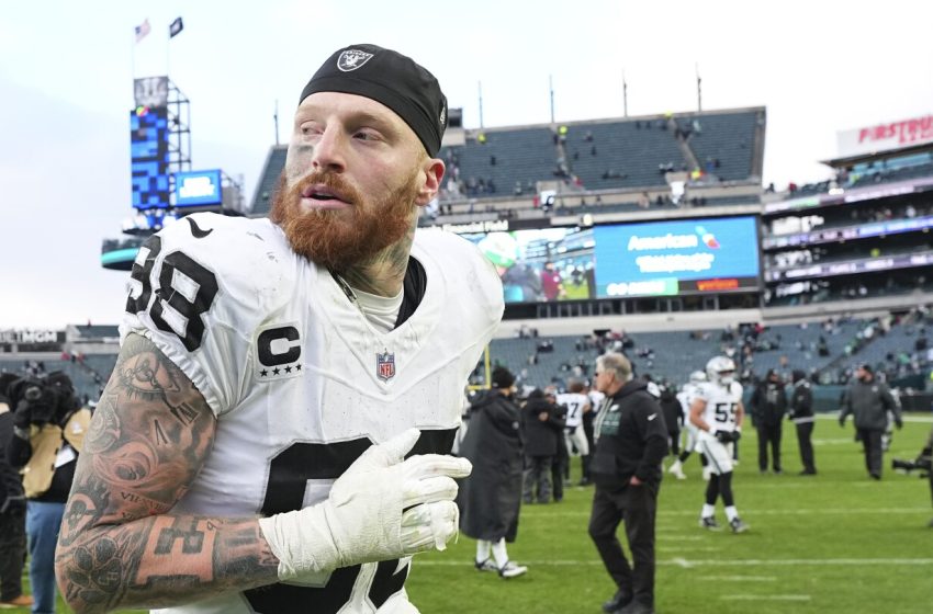  Maxx Crosby posts video message to the Raiders — and to the Ravens