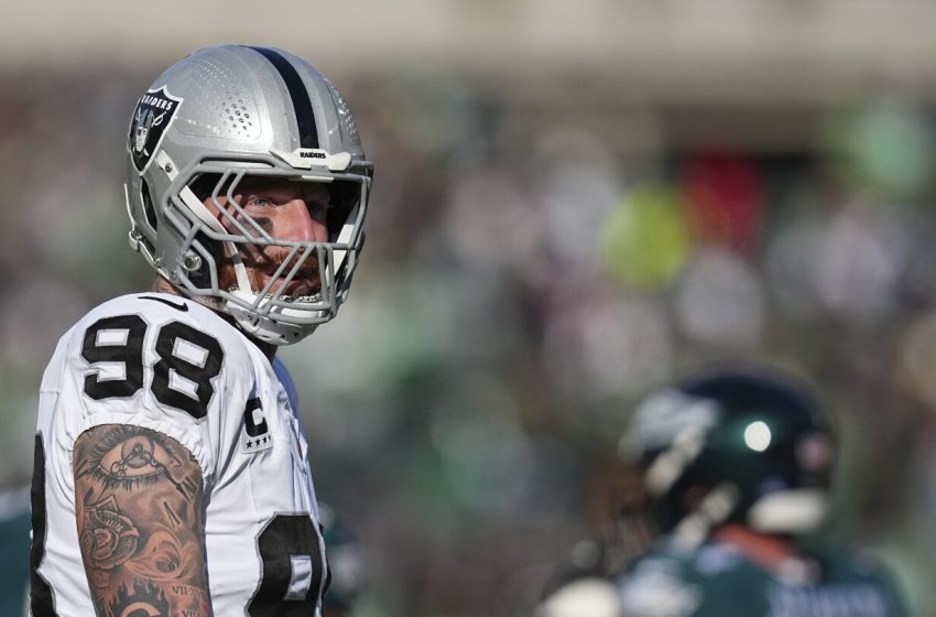  Maxx Crosby’s agent fires back at report Ravens were ready to give Maxx Crosby a market-level deal