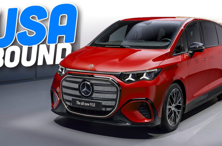  Holy Crap, Mercedes-Benz Is Actually Bringing This New Luxury Minivan To America